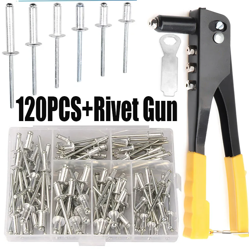 Nuts Mix - 120 Stück Nieten / Heavy Duty