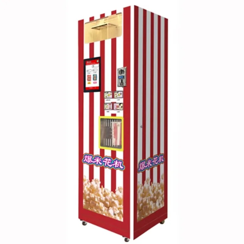Popcorn - Maßgefertigte Chinesische Gas-Industriepopcornmaschine Kommerzielle Popcorn-Verkaufsmaschine
