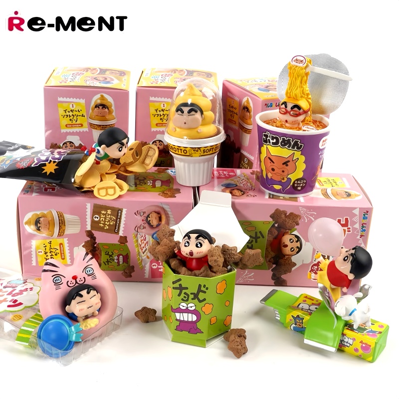 Chocolate Snack - Auf Lager: Re-ment Crayon Shin-chan Super