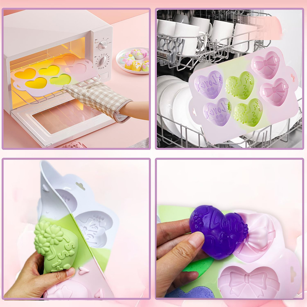 Herz-Silikonformen, Schokolade – Gummy Candy Bewertung und Preis