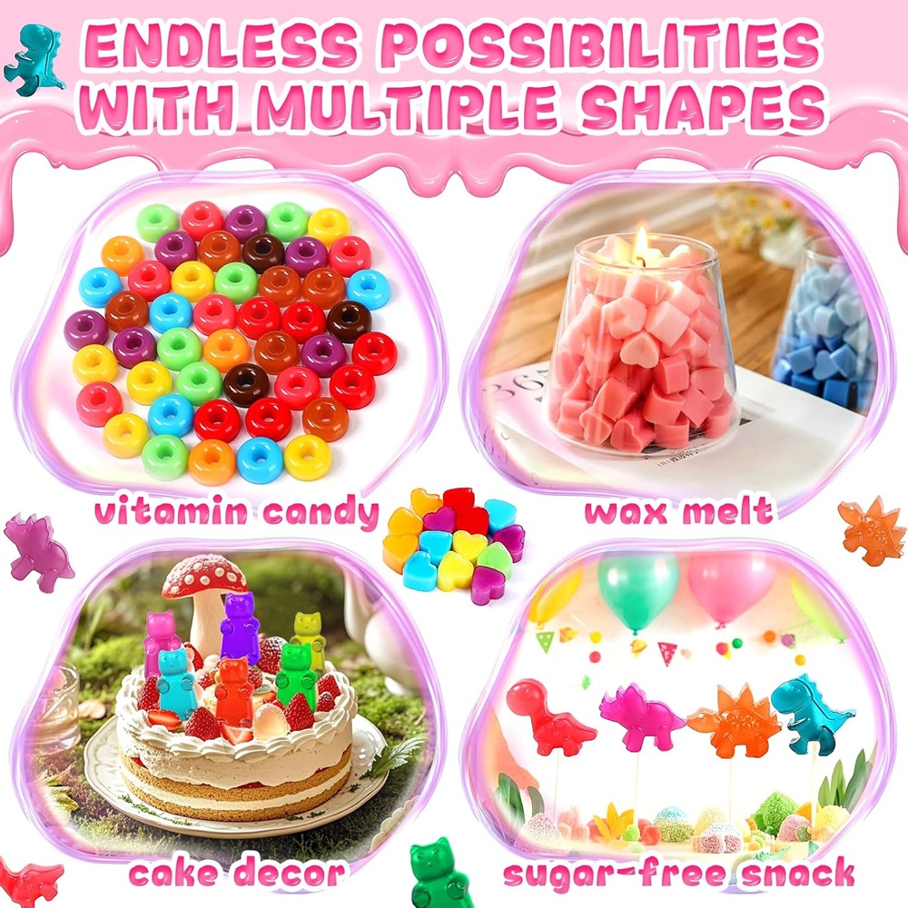 Herzförmige Gummibärchen-Schok – Gummy Candy Bewertung und Preis