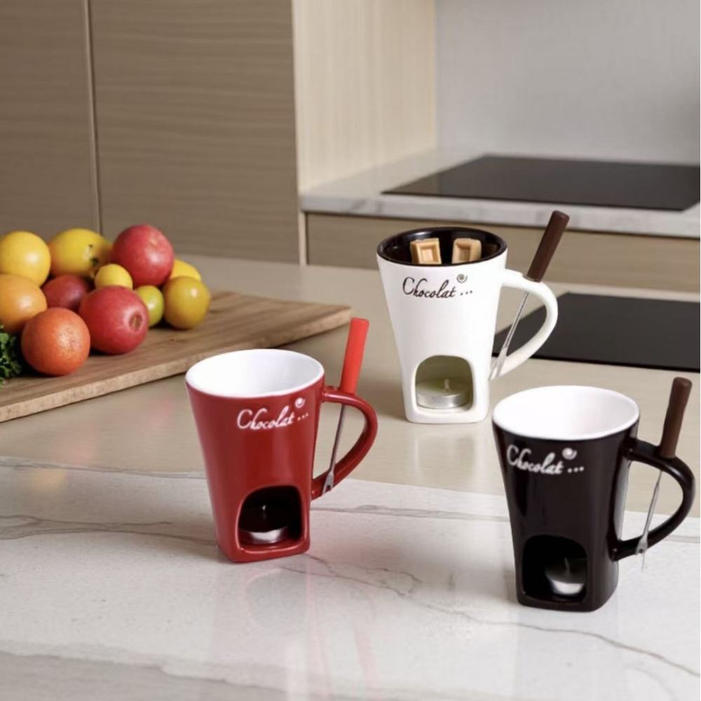 Keramik-Schokoladen-Fondue-Bec – Chocolate Snack Bewertung und Preis