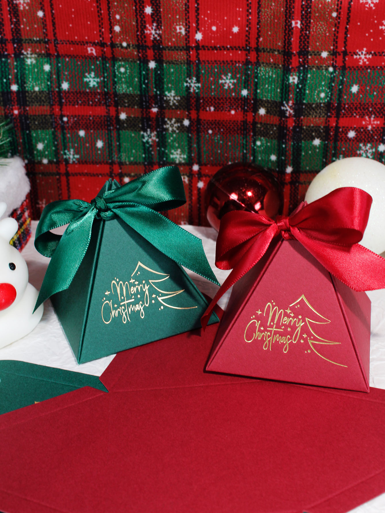 Weihnachts dreieck Box Süßigke – Chocolate Snack Bewertung und Preis