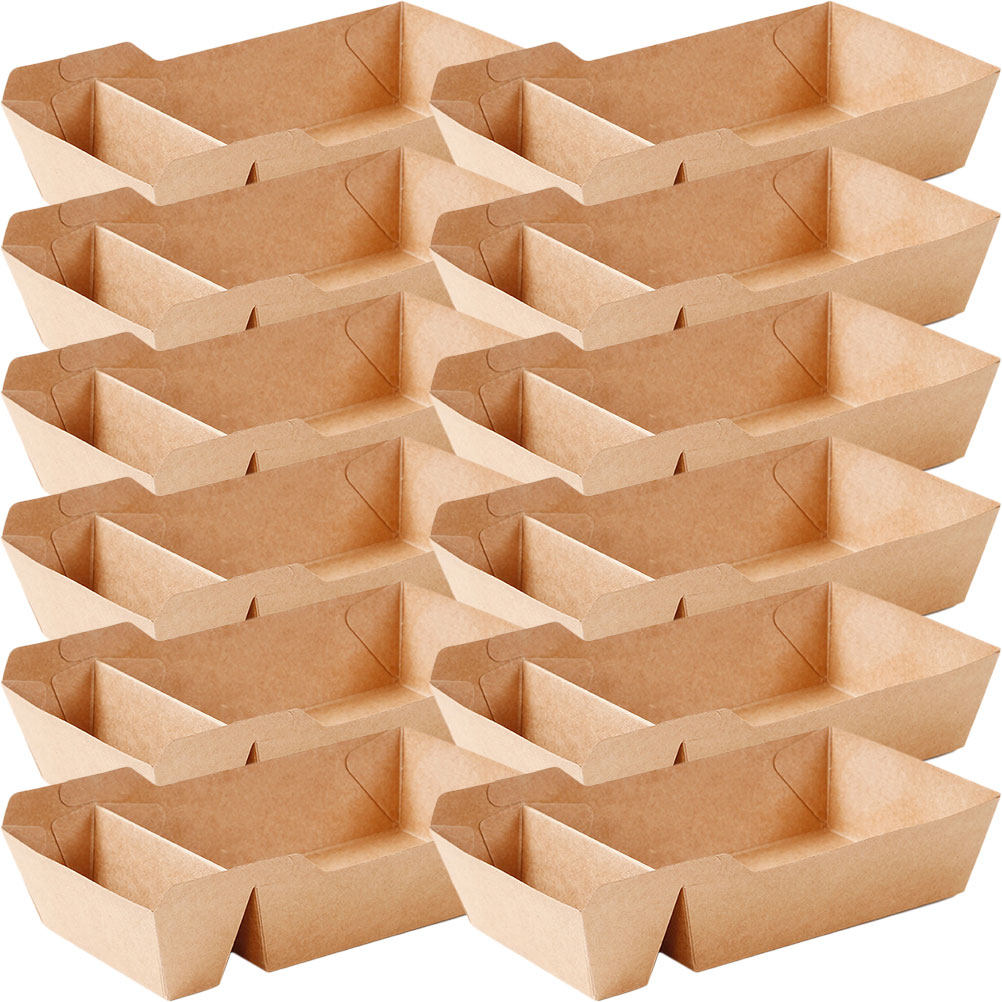 50 Stück Papier-Lebensmittelbo – Chocolate Snack Bewertung und Preis
