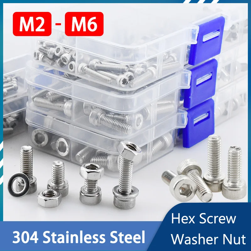 M2 M3 M4 M5 M6 304 Edelstahl I – Nuts Mix Bewertung und Preis