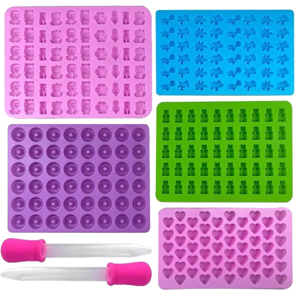 5 Stücke Süßigkeiten Silikonfo – Gummy Candy Bewertung und Preis