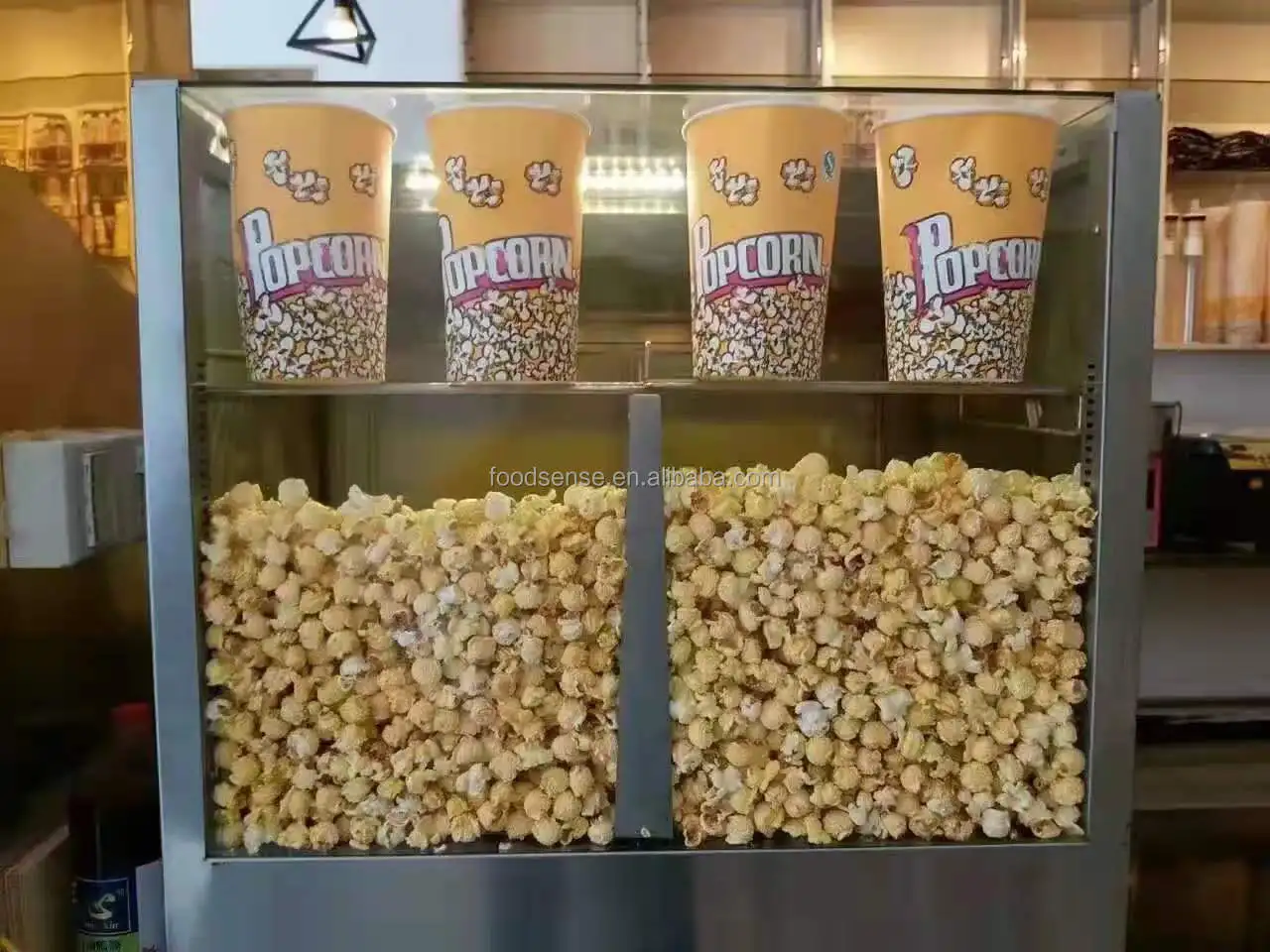 Kommerzieller Popcorn-Isolieru – Popcorn Bewertung und Preis